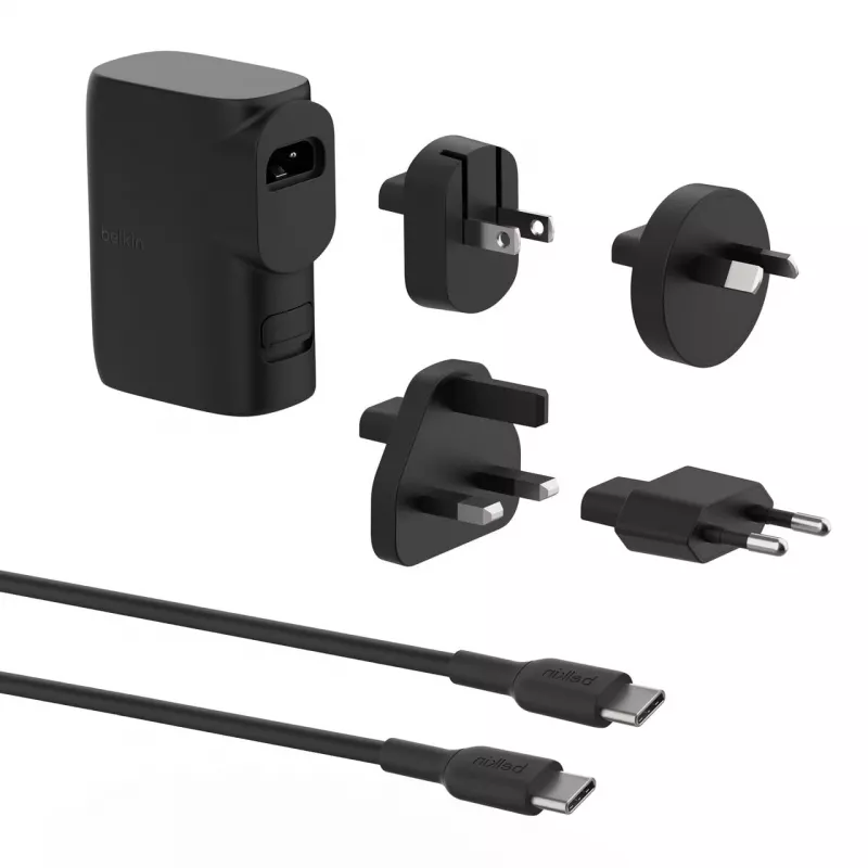 Cargador de interior Belkin BPZ003bt1MBK-B6 universal negro carga rápida AC