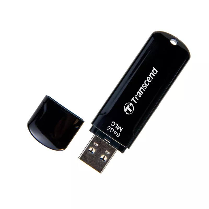 Transcend JetFlash 750 Endurance Series TS64GJF750K memoria USB, 64 GB, USB 3.1 Gen 1, MLC, negro piano