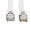 Eaton Tripp Lite Serie Cat8 Cable Ethernet S/FTP apantallado certificado 25G/40G con protección antiacodamiento (RJ45 M/M), PoE, blanco, 1,83 m - Cable de red - RJ-45 (M) a RJ-45 (M) - 1,829 m - S/FT