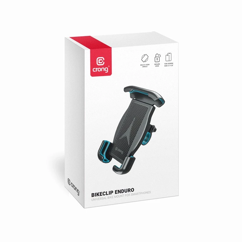 Soporte pasivo Crong ENDURO teléfono móvil smartphone negro