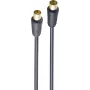 Cable coaxial ShiverPeaks BS80205-128-GS 5 m IEC negro