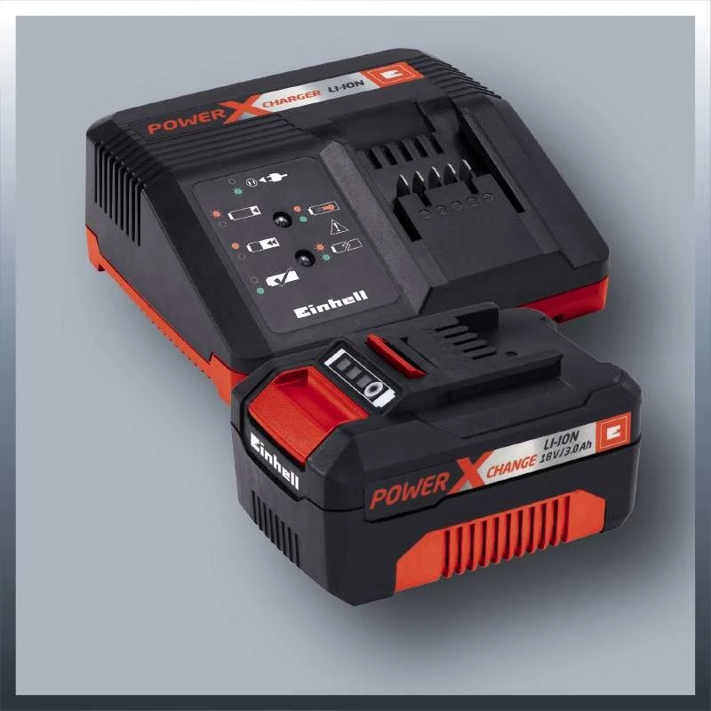 Einhell GE-LC 18 Li Kit 2400 RPM negro, rojo