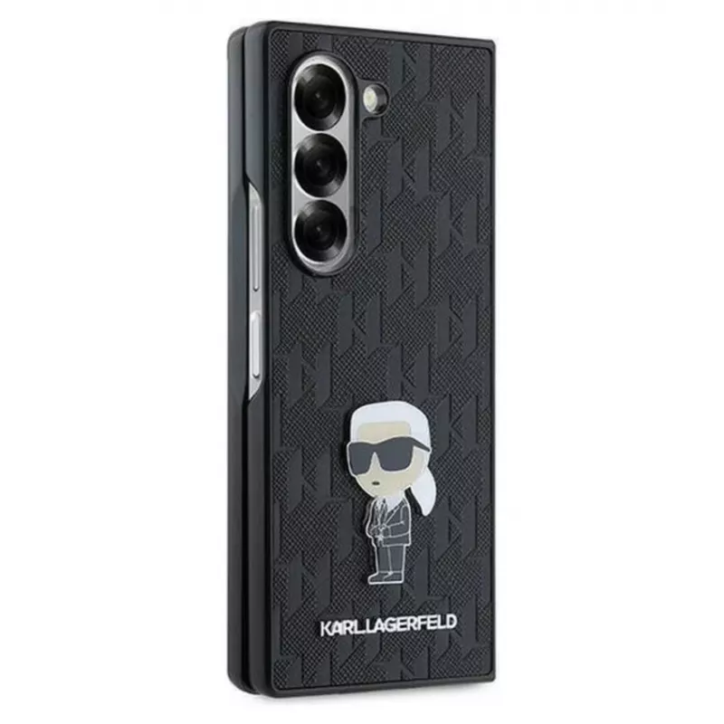 Karl Lagerfeld | KLHCZFD6SAPKINPKK | parte trasera | Samsung | Galaxy Z Fold6 | plástico | negro