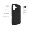 Fixed | Story | Cubierta trasera | Apple | iPhone 16 Plus | Goma | Negra