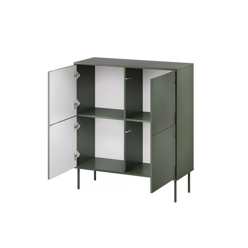 Cómoda Cama 4D TRESSE 100x40x110 verde mate