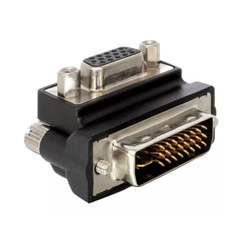 Adaptador VGA DeLOCK DVI-I 15 pines FM VGA Negro