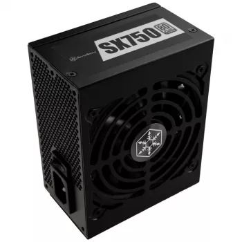 Fuente de alimentación SILVERSTONE SX750 Platinum 750W 80 Plus Platinum, formato SFX-L