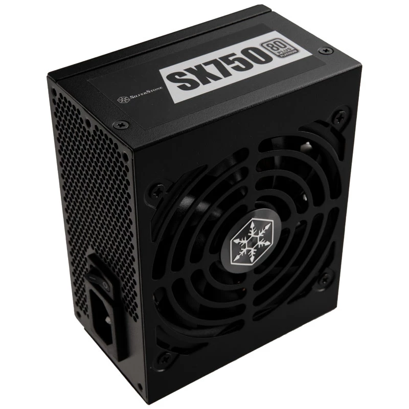 Fuente de alimentación SILVERSTONE SX750 Platinum 750W 80 Plus Platinum, formato SFX-L