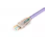 Conector macho RJ45 Digitus X-ML-6U-EZ transparente conector 100 unidades