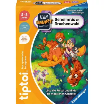 tiptoi Equipo SMART investiga: El secreto del bosque de dragones, juego de mesa
