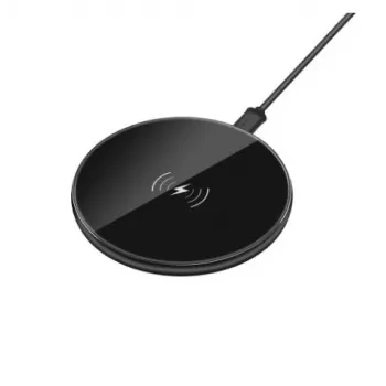 Cargador inalámbrico Devia Aurora Series Ultra-slim V2 10W — negro