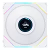 LIAN LI UNI FAN TL LCD ventilador para carcasa ARGB de 120mm - blanco pack de 3