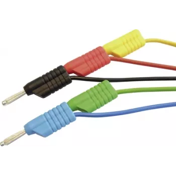 Set de cables de prueba Voltcraft MS 4250S con conectores banana de 4 mm