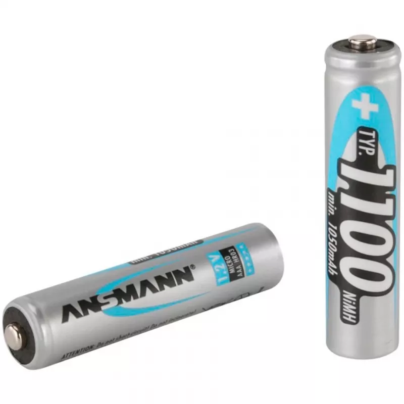 Batería Ansmann 1x2 NiMH 1100 mAh Micro AAA HR03