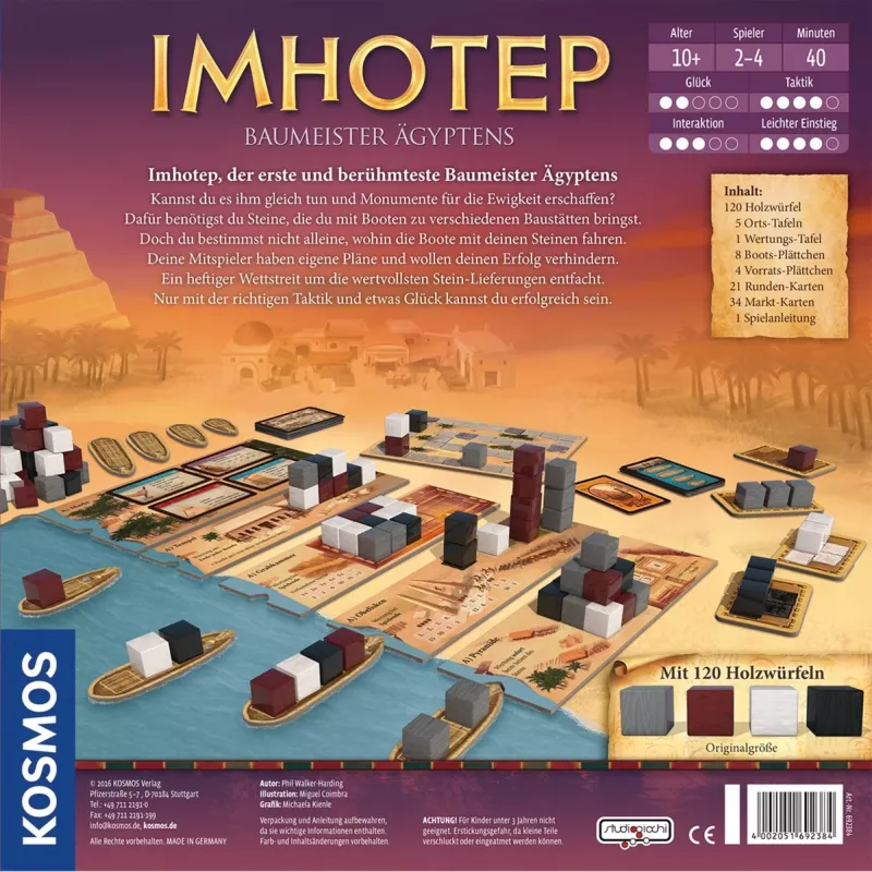 Kosmos 69238 juego de mesa/de cartas juego de mesa estrategia