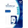 MediaRange - Tarjeta de memoria flash - 64GB - Class 10 - SDXC - Azul (MR965)