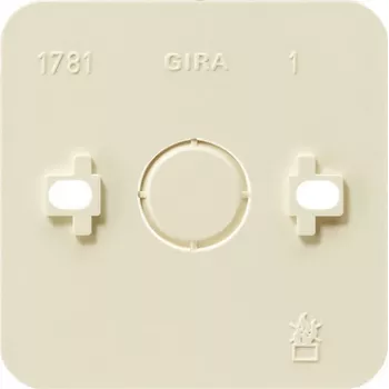 GIRA 008113 Placa mural/tapa de interruptor beige (008113)
