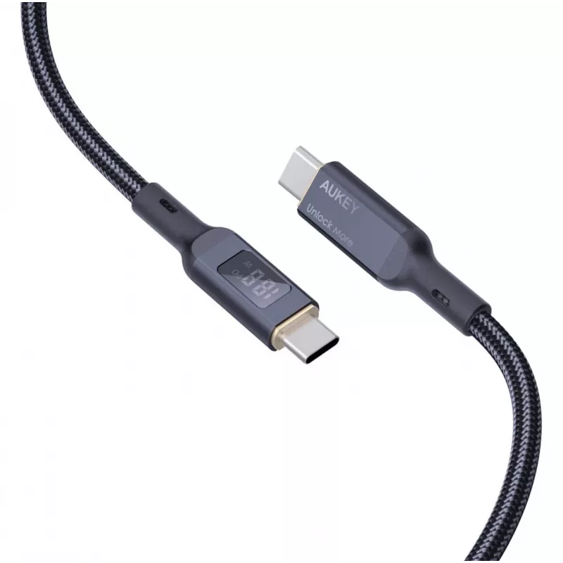 Cable USB AUKEY CB-MCC102 1,8 m USB-C Negro 480 Gbit/s