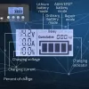 Cargador de baterías QOLTEC 52491 microprocesador 12V/12,6V/24V con LCD
