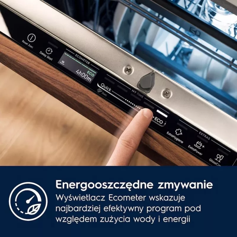 Lavavajillas integrable ELECTROLUX EEC87400W, 13 cubiertos, 44 dB