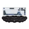 White Shark KP-011 Cumulus Cloudy reposamuñecas para teclado, negro
