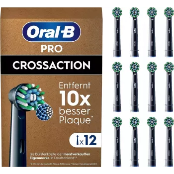 Oral-B Pro CrossAction Recambios de cepillo, 12 uds.