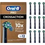 Oral-B Pro CrossAction Recambios de cepillo, 12 uds.