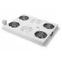 Digitus DN-19 FAN-4-SRV unidad de ventilación de techo para armarios rack, 4 ventiladores, gris