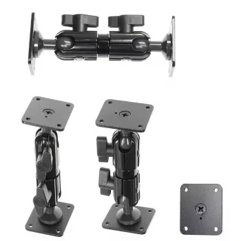 Kit de montaje Brodit 202016 negro aluminio plástico