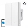 Interruptor de pared WiFi Sonoff M5-2C-80W 2 canales para marco
