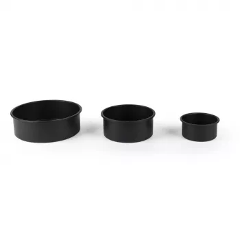 Set de moldes para pastel Salter BW125511EU7 3 piezas antiadherentes, formas redondas y cuadradas