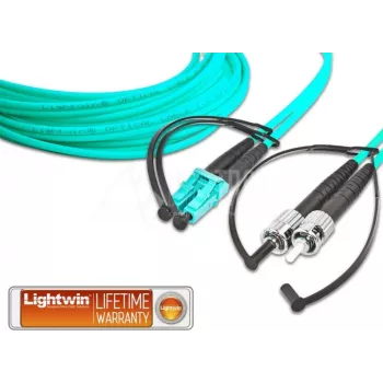 Lightwin LDP-50 LC-ST 1.0 OM3 cable de fibra óptica 1 m color aqua (LDP-50 LC-ST 1.0 OM3)