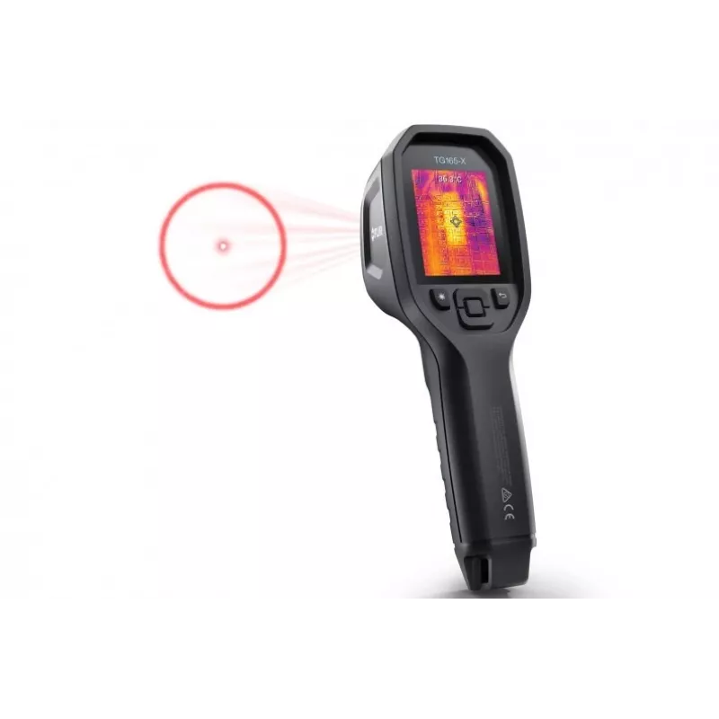 Cámara termográfica FLIR TG165-X MSX -25 a +300 °C 80 x 60 píxeles 8,7 Hz MSX®, luz LED integrada, cámara digital