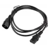 Cable de alimentación Lanberg CA-C13E-10CC-0018-BK negro 1,8 m