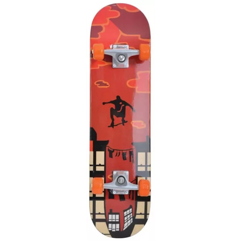 Monopatín Schildkröt Funsports Kicker 31 (classic) arce multicolor