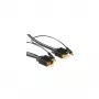 Microconnect MONGH5BMJ Adaptador de cable de vídeo 5 m VGA (D-Sub) + 3,5 mm Negro