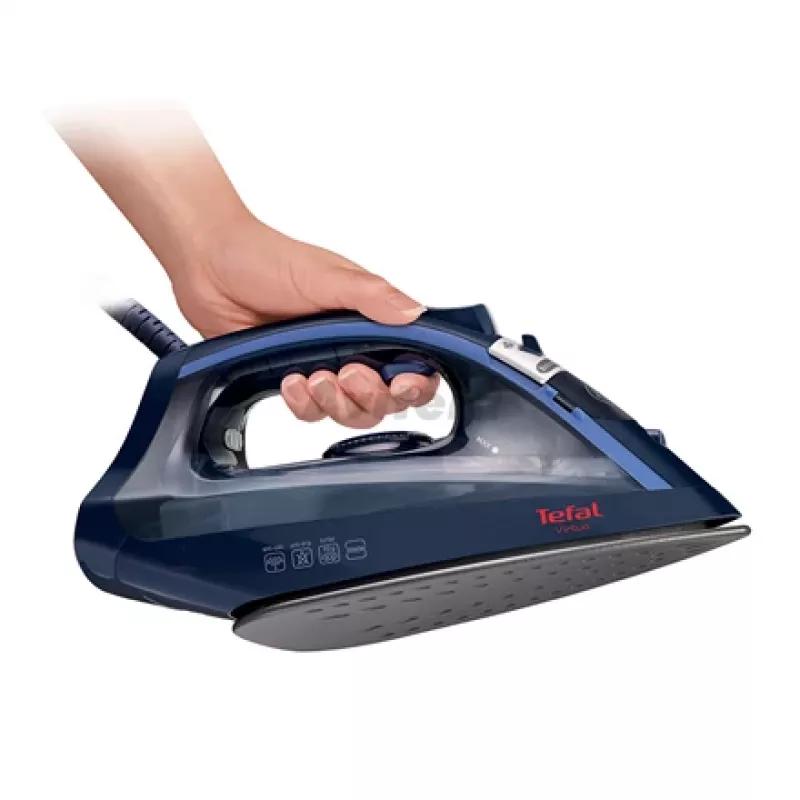 Plancha de vapor Tefal Virtuo FV 1713 2000 W azul