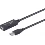 Cable USB S/CONN 13-29075 10 m USB A Negro USB 2.0
