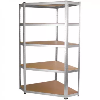 Estantería para herramientas de jardín Top e shop Rack GC9030 — Acero galvanizado y MDF, 900x300x1800 mm, independiente/montaje en pared, capacidad 875 kg