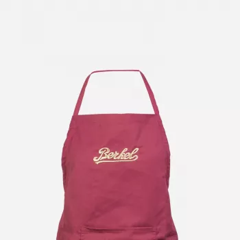 Delantal de cocina Berkel DV7700 unisex rojo algodón