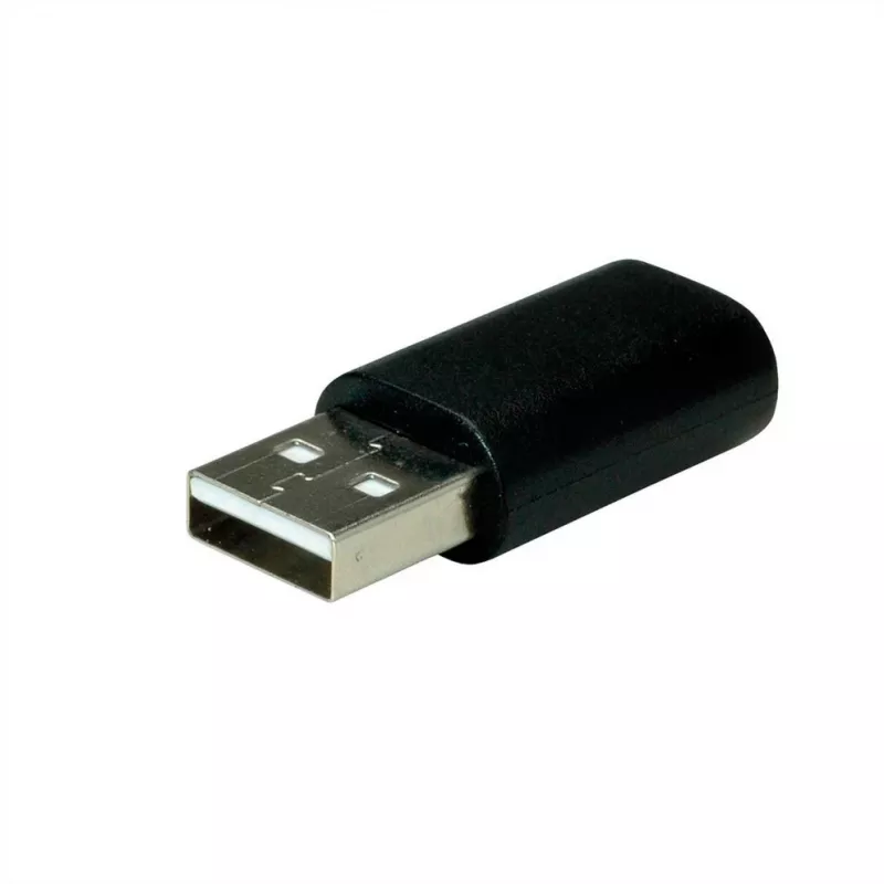 Adaptador de cable Value 12.99.2995 USB Type-A USB Type-C negro (12.99.2995)