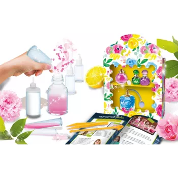 Set educativo Liscianigiochi IM A Genius — Mi primer set de perfume para niños, actividad segura para crear fragancias