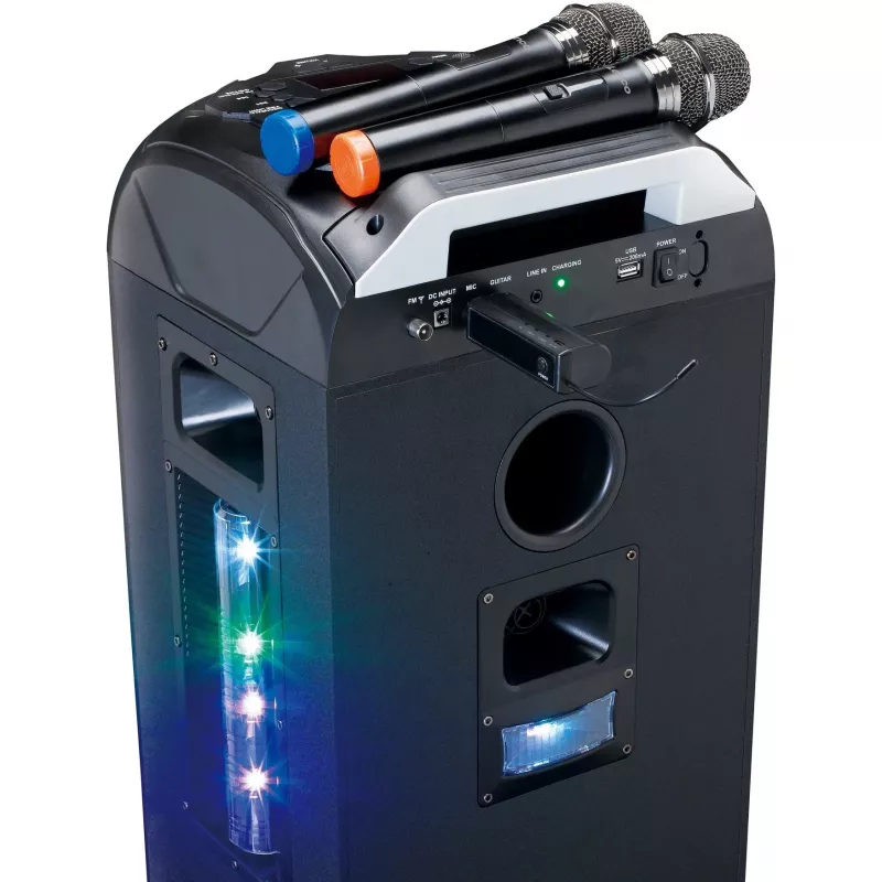 Micrófono de escenario Lenco MCW-020BK
