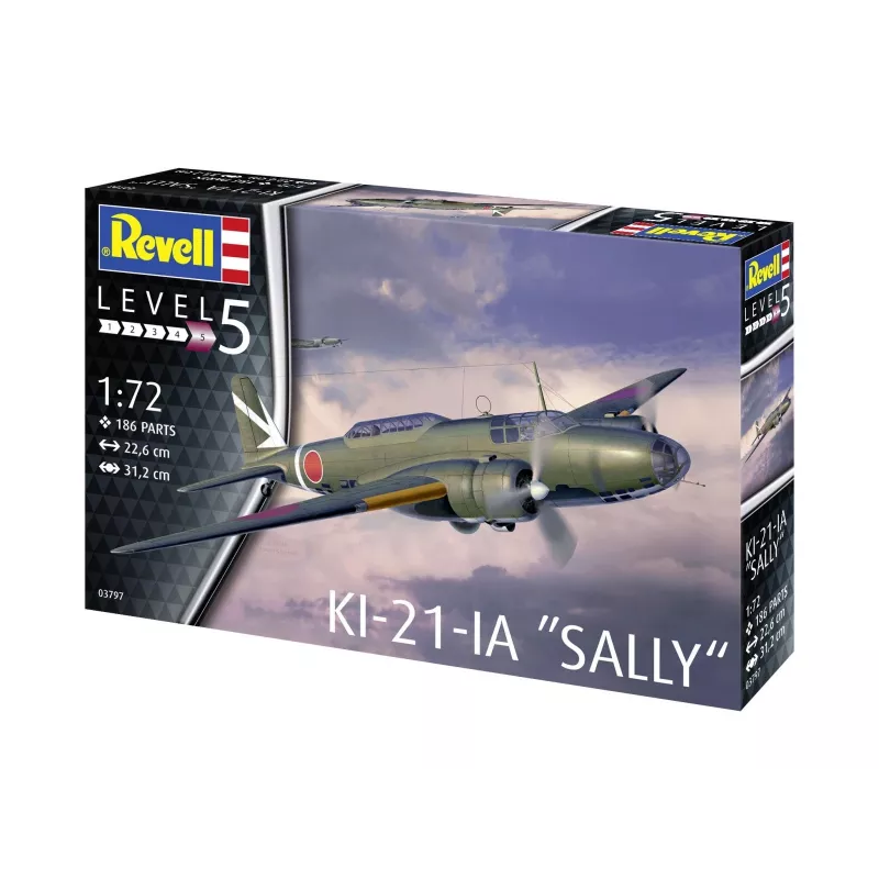 Maqueta Revell KI-21-LA Sally 1:72