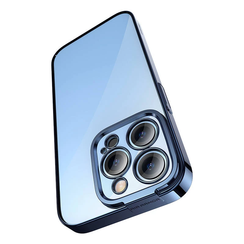 Funda protectora Baseus para iPhone 14 Pro – azul brillante transparente