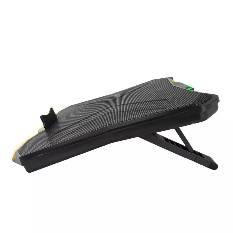 Esperanza EGC110 Xalok base de refrigeración gaming RGB para portátil de 17" (43,2 cm), 800 rpm, negra