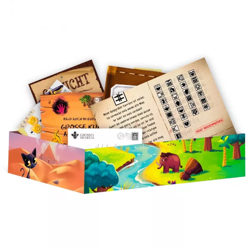Unlock Kids - Historias del pasado, juego de cartas