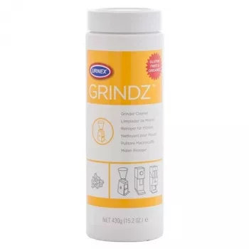 Gránulos de limpieza para molinillo URNEX Grindz 430 g — gránulos para mantenimiento del molinillo de café, 100% natural