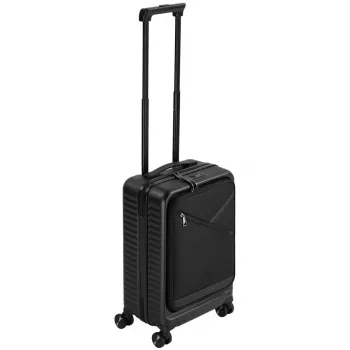 Maleta de cabina Rivacase Clark ECO 8181 — maleta de cabina compacta, negro