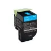 Cartucho de tóner Lexmark 802C 1 ud. original cian